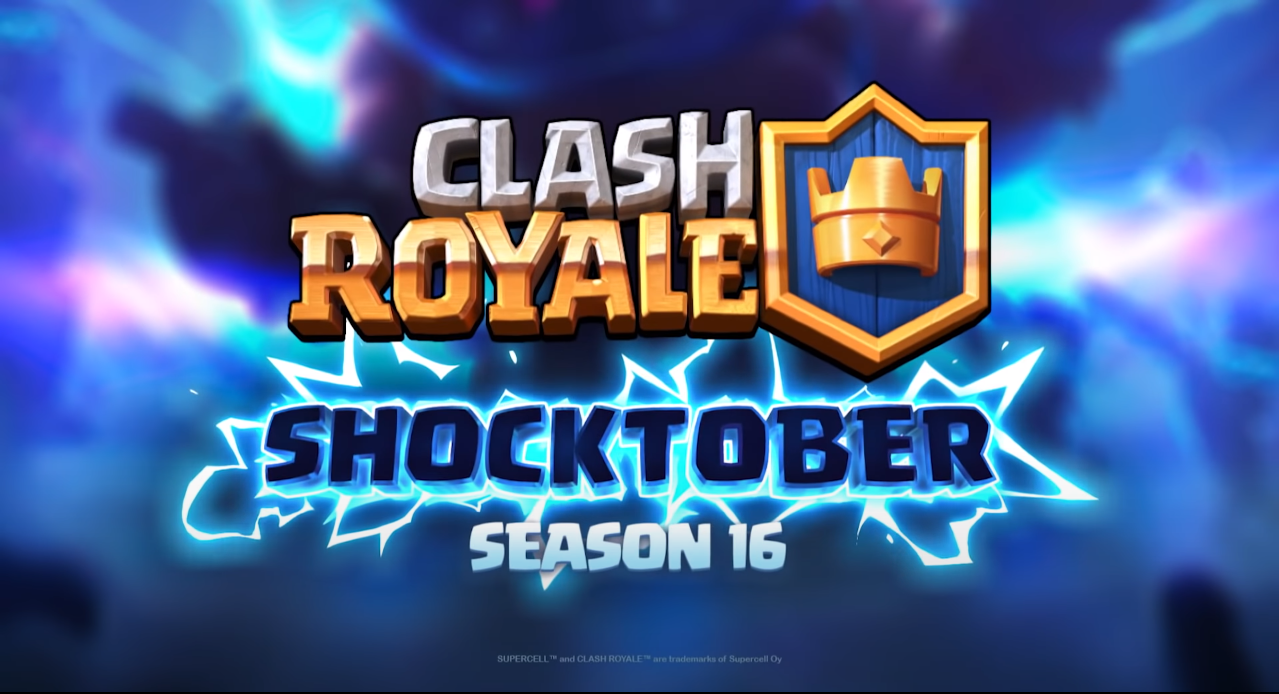 Mise à jour d'octobre pour la saison 16 sur Clash Royale, équilibrage des cartes
